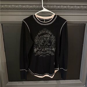 Double D Ranch long sleeve Henley
